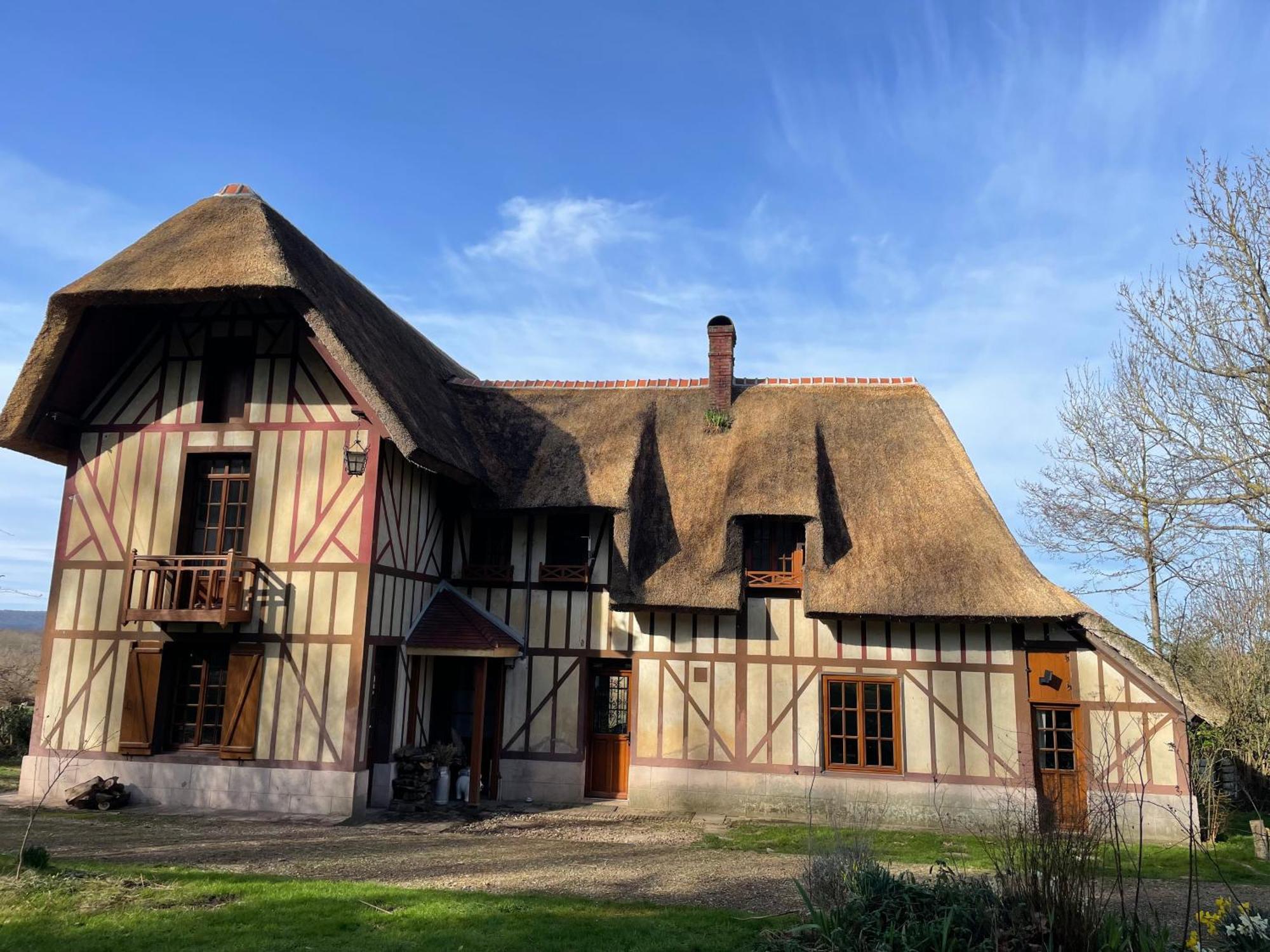 Le Domaine Caribou Bed & Breakfast Sainte-Opportune-la-Mare Exterior photo